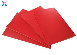 Quality ISO FCC Red Coloured Acrylic Sheet Extruded Plexiglass Board wholesale