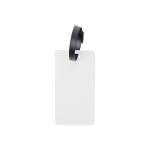 Custom Blank Sublimation Plastic Luggage Tag For Sublimation Photos Printing