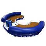 Outdoor Inflatable Swim Island Floating Raft, Inflatable Floating Water Jet Ski