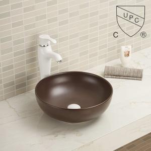 Quality Wash Hand Basin Counter Top Bathroom Sink Matte Blue Vessel For Hotel Bathroom wholesale