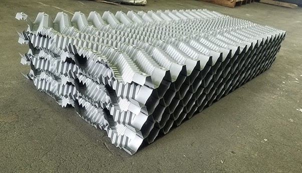 Corrugated Tower Filler PVC Cooling Tower Filler Manufacturer PVC Cooling Tower Parts