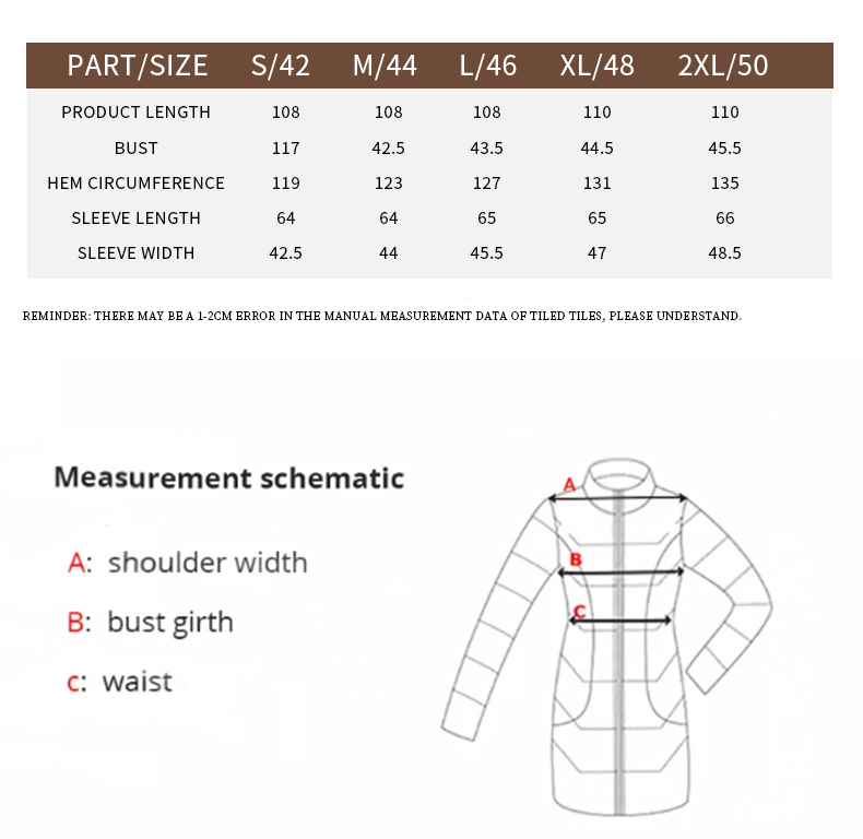 FODARLLOY 2022 High End Winter Puffer Jacket Ladies Warm Hooded Cotton-padded Clothes Women Slim Long Down Woman Jacket And Coat