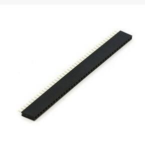 China 1.27mm 2.0mm 2.54mm single row female header connector DIP type on sale