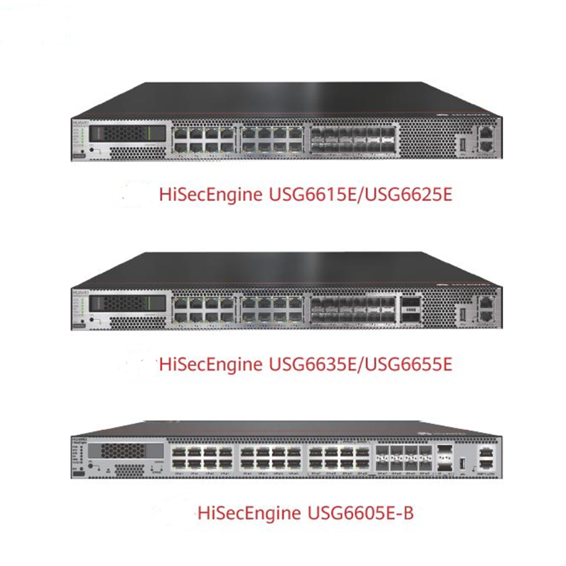 USG6600E/USG6620E-AC 8 Port RJ45 VPN Firewall And Network Protection