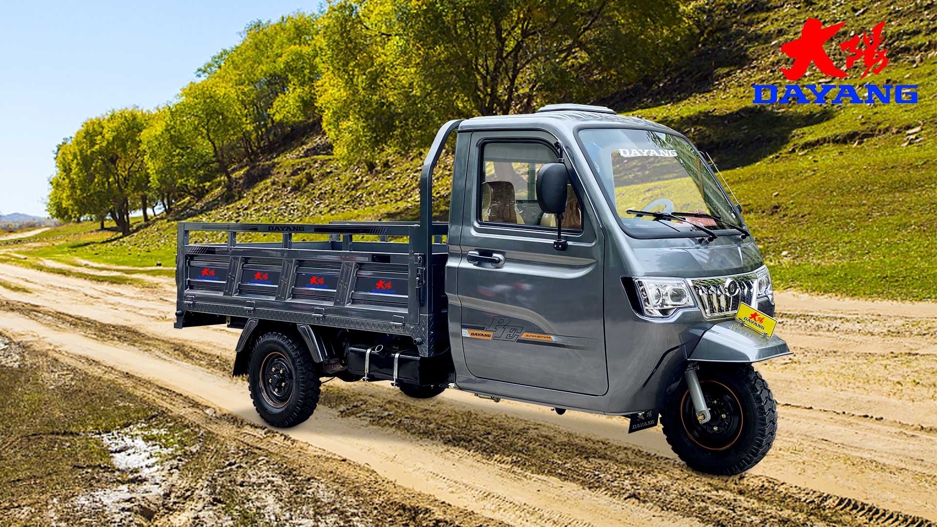Moto de Vante Mototsfrized Tricycles with Performance and Cargo Box Size 2.4*1.35m