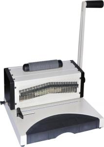 6.35 6.29mm Pitch Plastic Single Coil Binding Machine