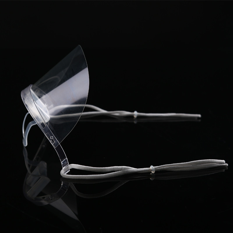 Reusable ABS PET Plastic Face Mask For Food Service