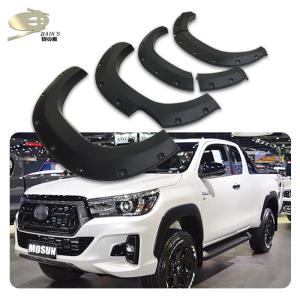 Quality 6pcs Wheel Arch Car Fender Flares For Hilux Revo 2015-2019 wholesale