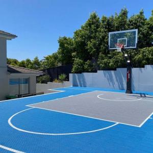 Quality Outdoor Interlocking Badminton Pickleball Basketball Court Floor Tiles Mat Sports Flooring wholesale
