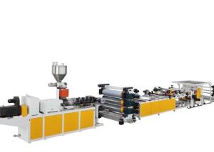 Quality PVC Transparenct Soft and Rigid Sheet Extrusion Line wholesale