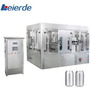 Quality 2000 - 9000BPH Aluminum Can Filling Machine For Carbonated Drinks And Beers wholesale