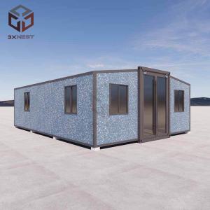 Quality 56 Sqm Prefab Expanding Container House Shipping Tiny Home Expandable wholesale