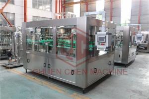 Quality Olive Oil Glass Bottle Filling Machine Juice Processing Screw Capping wholesale