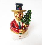 Christmas Festival Sownman Home Decorative Metal Figurines