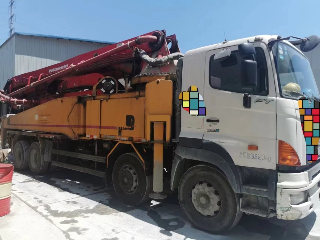 2012 Putzmeister 49m Concrete Pump on Hino