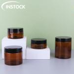 Clear Round Cosmetic Cream Jar 50ml-250ml For Food Packaging