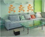 Flower Simple Design Wall Decoration Stickers HB-021