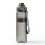Lightweight 1000ml Clear Tritan Water Bottle Bpa Free Portable Plastic Gradient