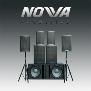 Quality Indoors / Outdoor Real Sound Professional Audio Systems For Living Show wholesale