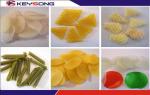 100kg/H Fried Crispy Bugles Snack Food Extruder Machine , Extrusion Snacks Food