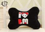 Custom Soft Velvet Car Headrest Pillow Winter Warm Filled With Silk Cotton Bone