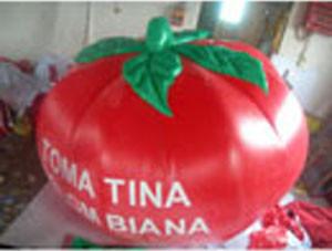 Quality Big size tomato inflatable helium balloon wholesale