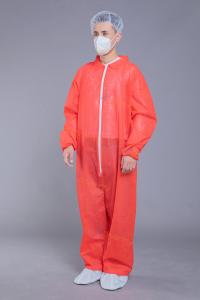 Quality Non Hazardous Liquid Resistant Disposable Coveralls wholesale