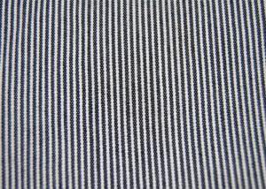 Quality Beautiful Cotton Blended Fabric / Yarn Dyed Stripe Fabric Shrink - Resistant wholesale