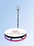 Stand On Remote Control 360 Photo Booth Machine For Parties