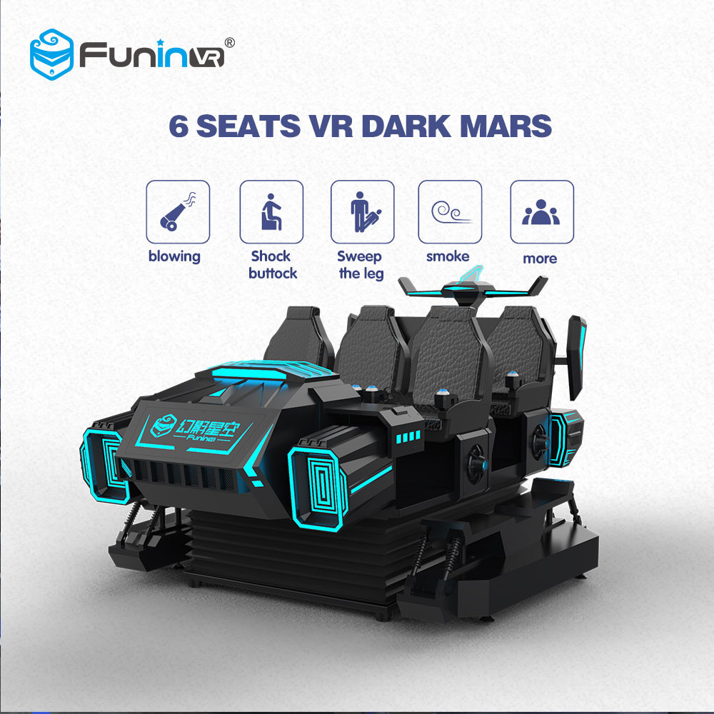 Luxury Sheet Metal Material 9D Vr Cinema / Vr Gaming Equipment 220V
