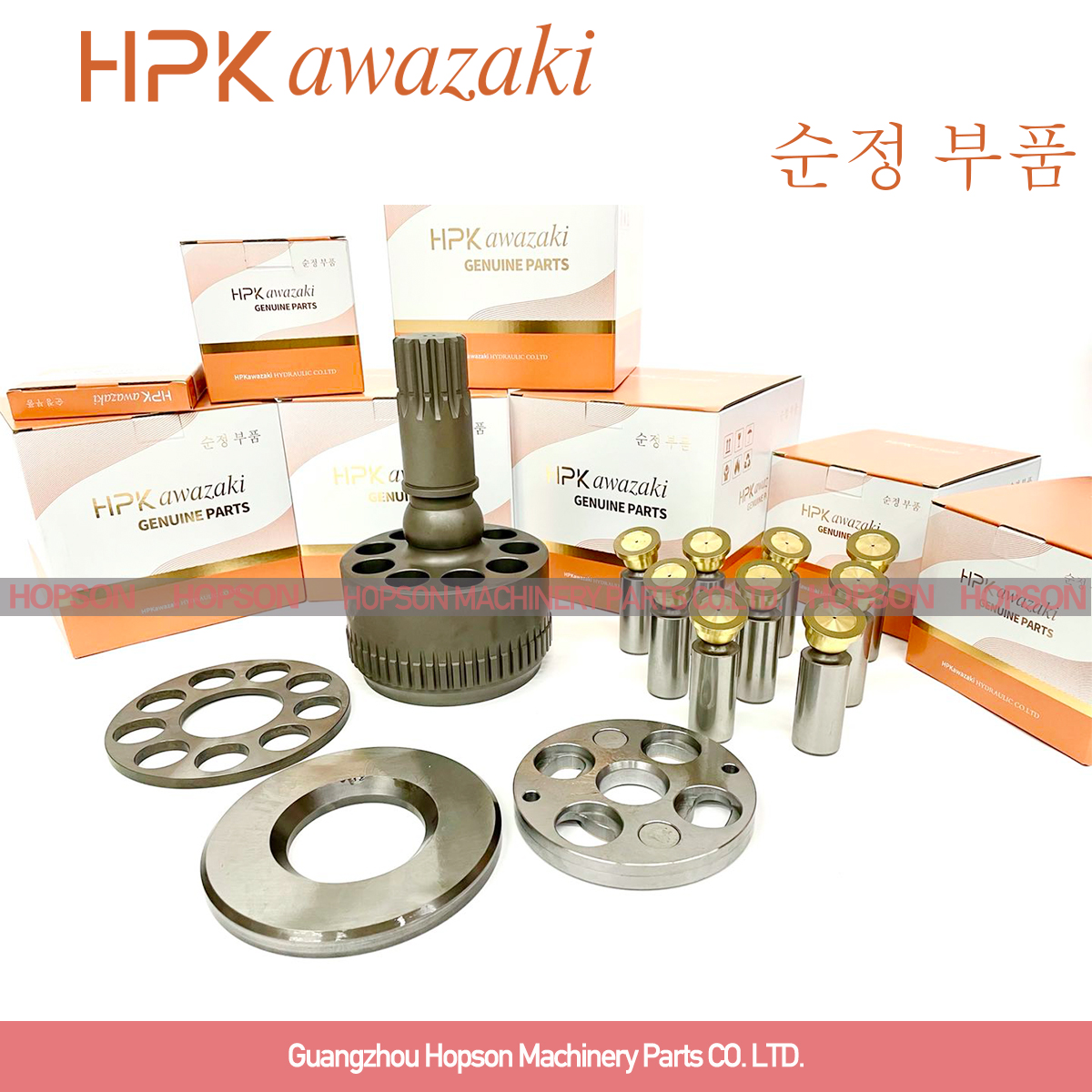 Excavator Hydraulic Pump Parts , SG02 SG025 Swing Motor Excavator Parts