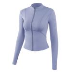 Oem Factory Manufacturer Custom Logo Running Jacket Women's Tight Long Sleeve