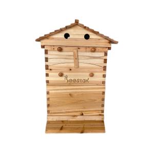 Quality Chinese Fir Wood Beehive And Frame With Automatic Honey Flow For Beekeeping Requirements wholesale