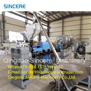 Quality Polypropylene Waste Plastic Pelletizing Line Scraps Recycling Granulation Machinery wholesale
