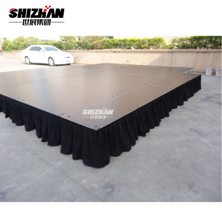 Concert Aluminum Stage Platforms Mobile Truss Stage System