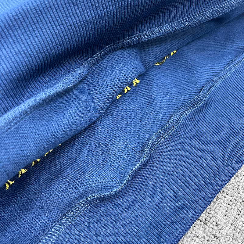 Custom Jogging Sweat Suits Pullover Embroidery logo Hoodie Baggy Straight Wide Leg Sweatpants Joggers Tracksuit for Men