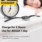 Mini Portable Desktop Magnetic Wireless Watch Charger 15W For Ip