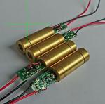 High Stabilization Industrial Grade 532nm 5mw Green Cross Line Laser Module For