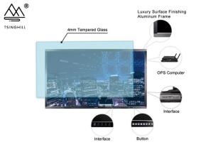 Quality IPS LCD Interactive Digital Blackboard 55 Inch Touch Screen Black Board wholesale