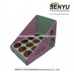 Cardboard Book Display Stand Counter Box