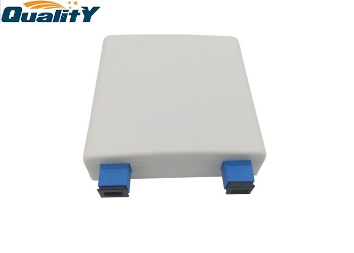 SC UPC Adapter Indoor Wall Mount 2 Port Fiber Termination Box