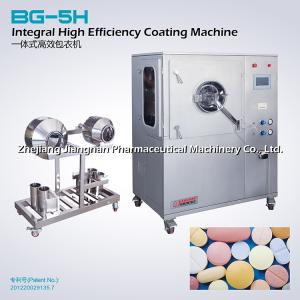 Quality 750kg Pharma Coating Machine Automated 2500m3/h Exhaust Blower Air Flow wholesale