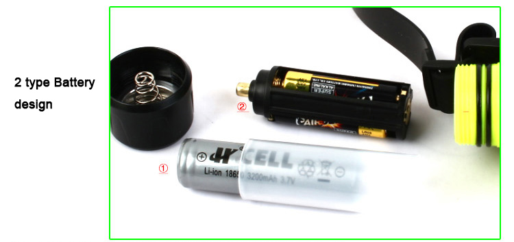 GD31 T6 High Power aluminum dive flashlight