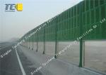 Fireproof Galvanized Highway Noise Barrier For Road Sound Insulation