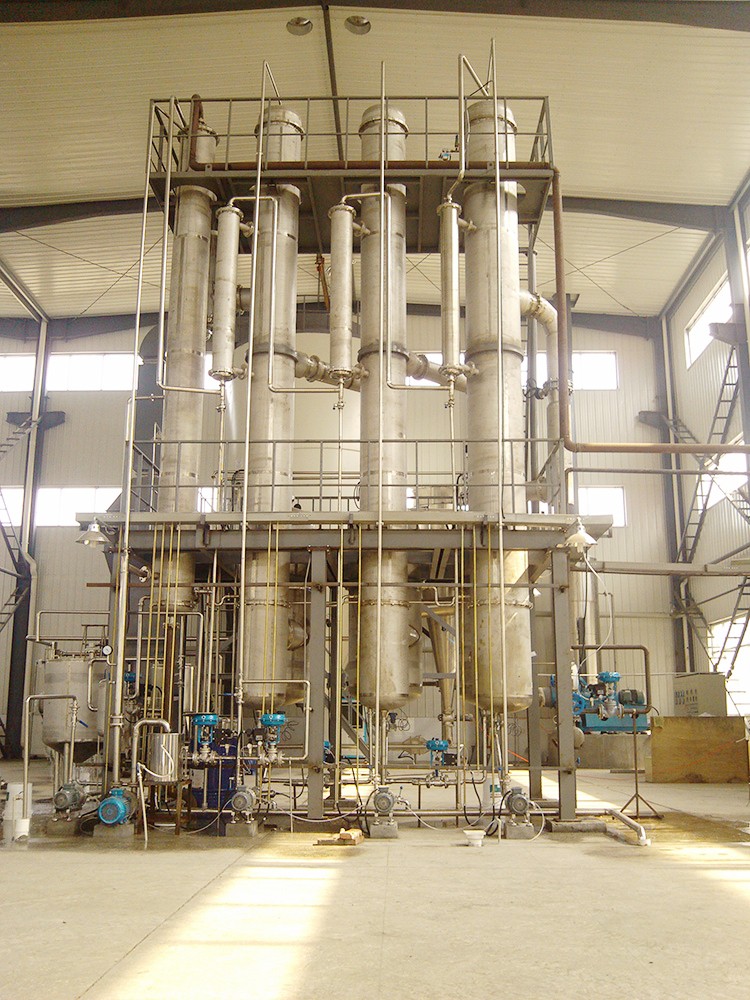 Industrial Falling Film Evaporator for oil extraction and distillation