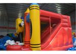 Commercial Grade Inflatable Bounce House 100% PVC Crayon Jump Combo