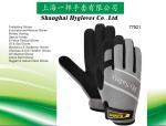 Reflective Durable Synthetic Leather EN388 CE Certified wWith Magic Tape