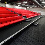 TUV Standard Damp Proof Indoor Retractable Bleacher Seating