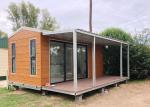 Prefab Park Home With Light Steel Frame Mobile House Kits To Build Small Metal