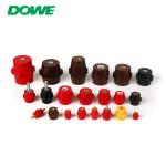 BMC Polyester Standoff Insulators For Busbar Red Hexagonal